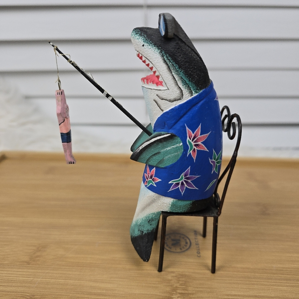 Fishing Shark on a Chair Decor - Picture 5 of 16